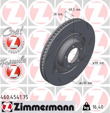 ZIMMERMANN 460.4541.75 EAN: 4250238781974.