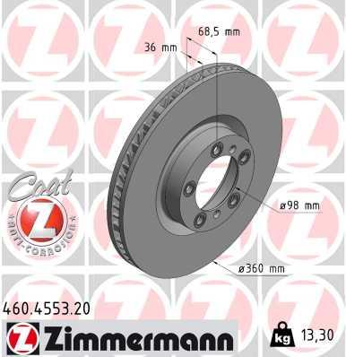ZIMMERMANN 460.4553.20 EAN: 4250238786641.