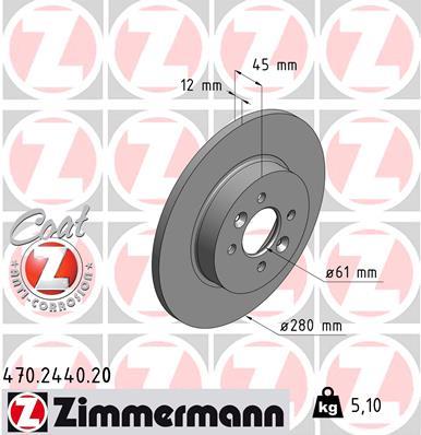 ZIMMERMANN 470.2440.20 EAN: 4250238754701.
