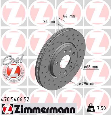 ZIMMERMANN 470.5406.52 EAN: 4250238768920.