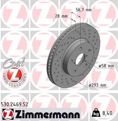 ZIMMERMANN 530.2469.52 EAN: 4250238783602.