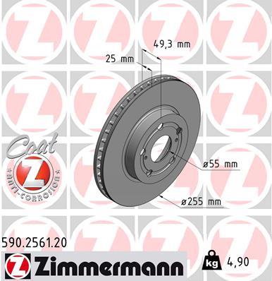 ZIMMERMANN 590.2561.20 EAN: 4250238761761.