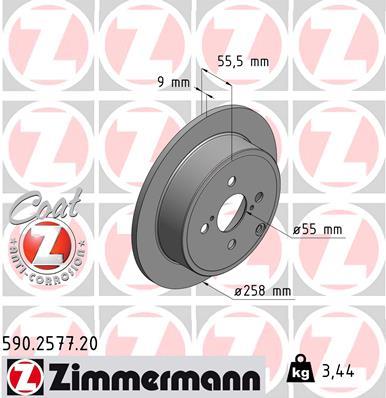 ZIMMERMANN 590.2577.20 EAN: 4250238761815.