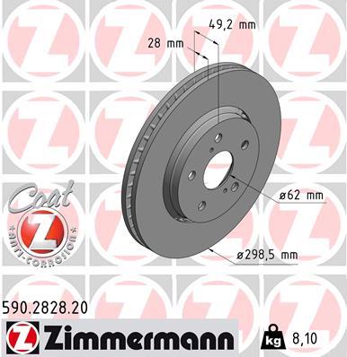 ZIMMERMANN 590.2828.20 EAN: 4250238776949.
