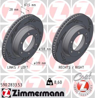 ZIMMERMANN 590.2833.53 EAN: 4250238790839.