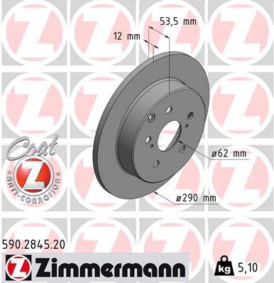 ZIMMERMANN 590.2845.20 EAN: 4250238783503.