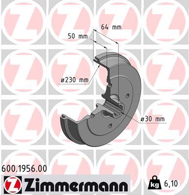 ZIMMERMANN 600.1956.00 EAN: 4250238713913.