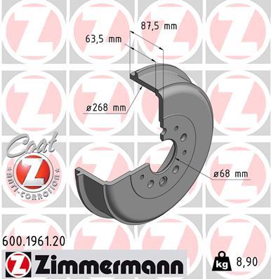 ZIMMERMANN 600.1961.20 EAN: 4250238768463.