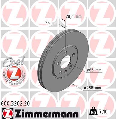 ZIMMERMANN 600.3202.20 EAN: 4250238744931.