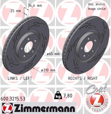 ZIMMERMANN 600.3215.53 EAN: 4250238788775.
