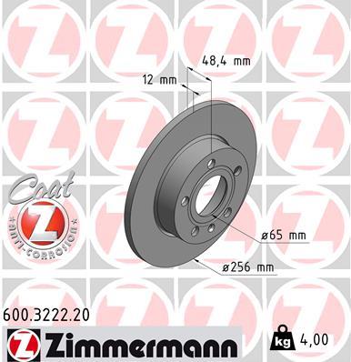 ZIMMERMANN 600.3222.20 EAN: 4250238744955.