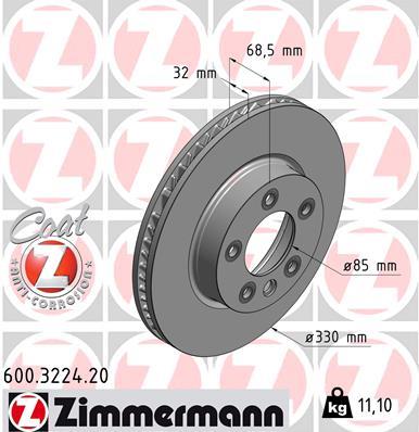 ZIMMERMANN 600.3224.20 EAN: 4250238719878.