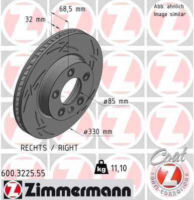 ZIMMERMANN 600.3225.55 EAN: 4250238777960.