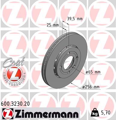 ZIMMERMANN 600.3230.20 EAN: 4250238748496.