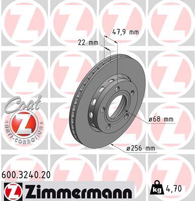 ZIMMERMANN 600.3240.20 EAN: 4250238746041.