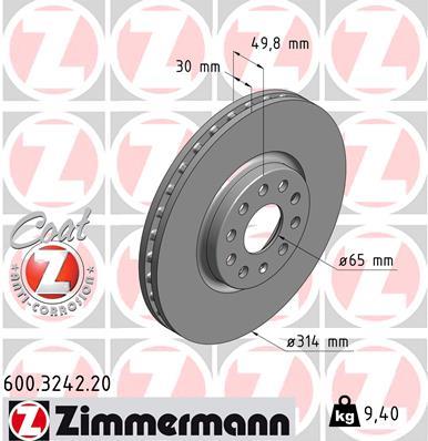 ZIMMERMANN 600.3242.20 EAN: 4250238750635.
