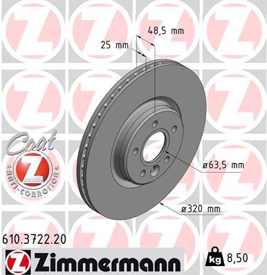 ZIMMERMANN 610.3722.20 EAN: 4250238759942.