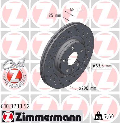 ZIMMERMANN 610.3733.52 EAN: 4250238782506.