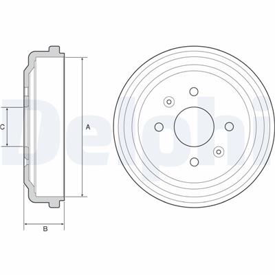DELPHI BF548 EAN: 5012759997505.