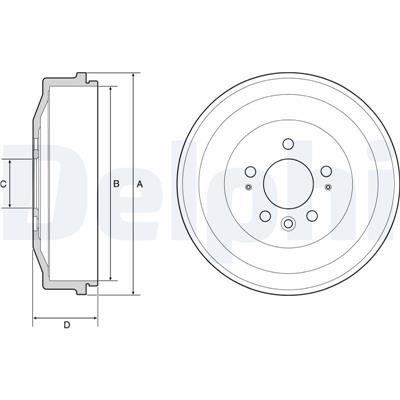 DELPHI BF558 EAN: 5012759998182.