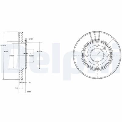 DELPHI BG2109 EAN: 5012759421086.