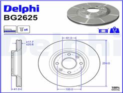 DELPHI BG2625