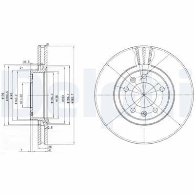 DELPHI BG2688