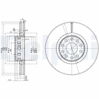 DELPHI BG3033 EAN: 5012759062715.