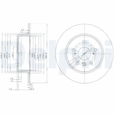 DELPHI BG3183 EAN: 5012759064214.