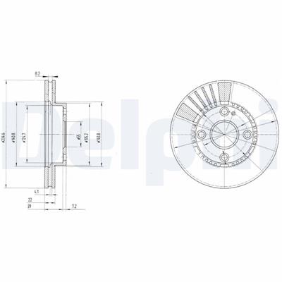 DELPHI BG3508 EAN: 5012759140420.