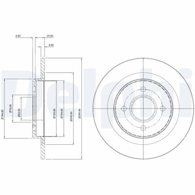 DELPHI BG3743 EAN: 5012759280409.