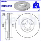 DELPHI BG3868C