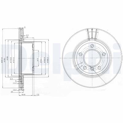 DELPHI BG3900C EAN: 5012759529829.