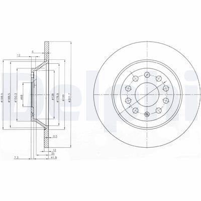 DELPHI BG3956C EAN: 5012759530092.