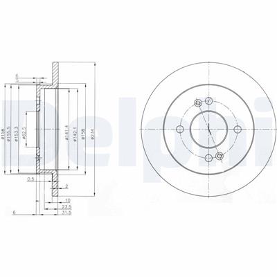 DELPHI BG3981C EAN: 5012759983416.