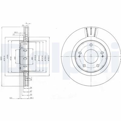 DELPHI BG4038C EAN: 5012759983454.