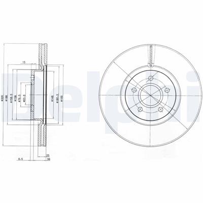DELPHI BG4056C EAN: 5012759983638.
