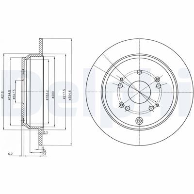 DELPHI BG4064C EAN: 5012759983218.
