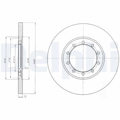 DELPHI BG4075 EAN: 5012759405772.