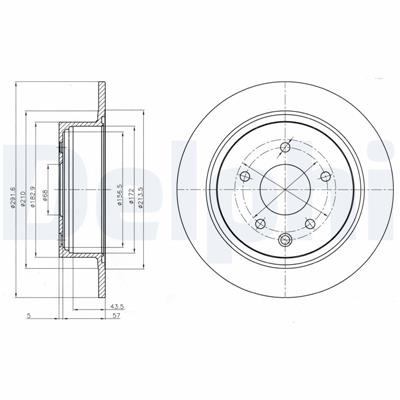 DELPHI BG4108C EAN: 5012759983478.