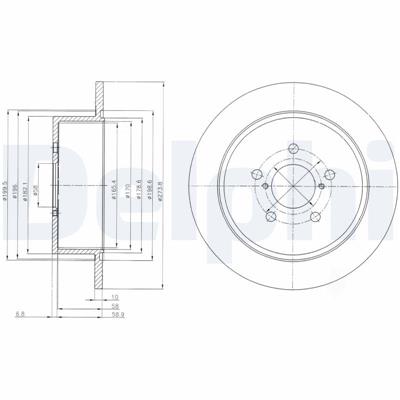 DELPHI BG4129 EAN: 5012759420287.