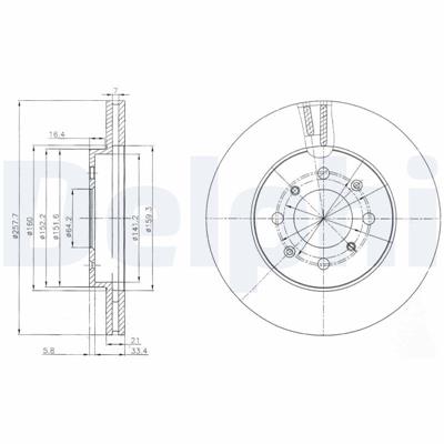 DELPHI BG4148C EAN: 5012759983409.