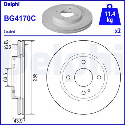 DELPHI BG4170C EAN: 5012759531792.