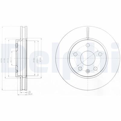 DELPHI BG4187C EAN: 5012759529850.