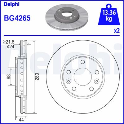 DELPHI BG4265 EAN: 5012759450710.