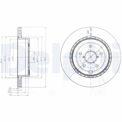 DELPHI BG4287 EAN: 5012759459294.