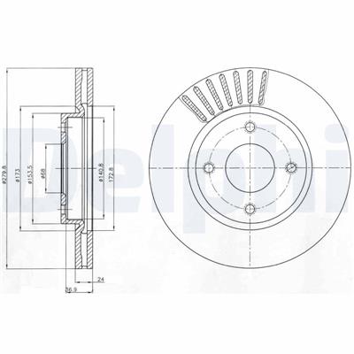 DELPHI BG4337 EAN: 5012759473740.