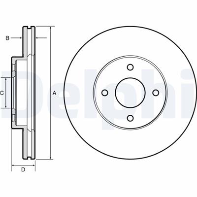 DELPHI BG4454 EAN: 5012759499412.