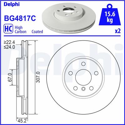 DELPHI BG4817C EAN: 5012759541289.