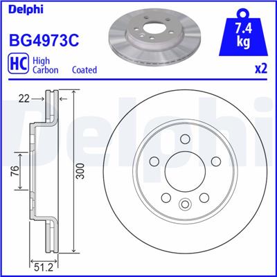 DELPHI BG4973C EAN: 5012759542910.